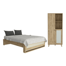 Combo para Habitación Vieno, incluye Cama y Closet