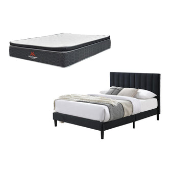 Combo Para Habitación Acro, Incluye Cama Doble y Colchon 140x190