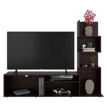 Mesa Para Tv Lugano, Nogal Europeo, Para Televisor Hasta 55 Pulgadas