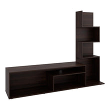 Mesa Para Tv Lugano, Nogal Europeo, Para Televisor Hasta 55 Pulgadas