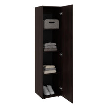 Closet Alma, Kronos Nogal, Diseño moderno con entrepaños y puerta ZF