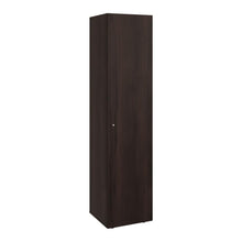 Closet Alma, Kronos Nogal, Diseño moderno con entrepaños y puerta ZF