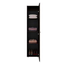 Closet con Espejo Alma, Kronos Nogal, Diseño moderno con entrepaños y puerta ZF