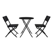 Comedor de Exterior Torino , Negro, Incluye dos Sillas