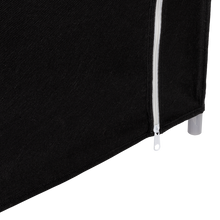 Closet Portátil Jesan, Negro, Variedad de Entrepaños en Tela