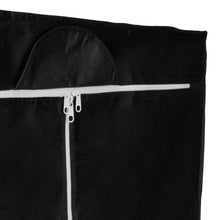 Closet Portátil Jeasken, Negro, Variedad de Entrepaños en Tela