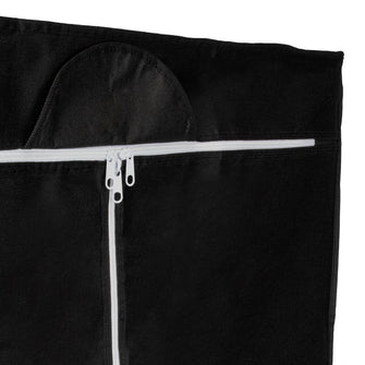 Closet Portátil Jeasken, Negro, Variedad de Entrepaños en Tela