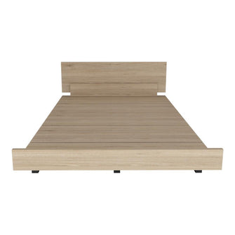 Cama Sencilla Wesley, Beige, Incluye Tendido de Tablones