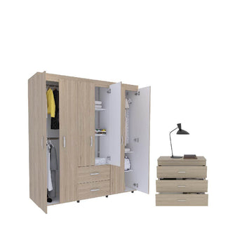 Combo para Habitación Cordata, Incluye Closet y Organizador