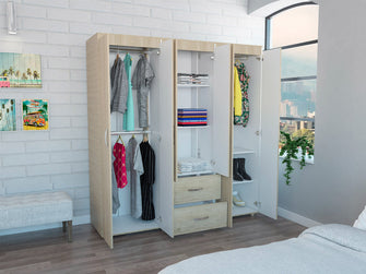 Closet Bariloche Rovere, Blanco