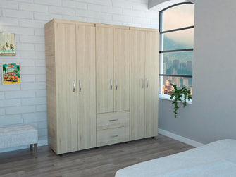Combo para Habitación Japónica, Incluye Closet y Mesa de Noche
