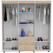 Combo para Habitación Clara Luna, Incluye Closet y Mesa Para Tv