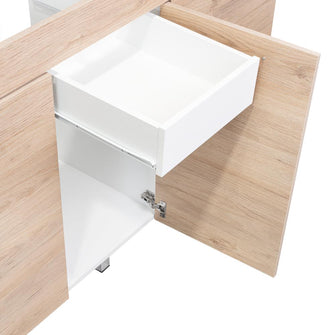 Cocina Integral Deneb, Beige y Blanco no incluye mesón