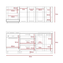 Cocina Integral Elica, Beige, Incluye Mesón Derecho con Estufa 4 Puestos A Gas + Campana + Horno