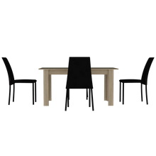 Combo Comedor Estrella, Beige, con Cuatro Sillas