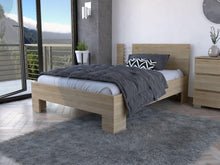 Cama Doble Ennis, Beige, Incluye Tendido de Tablas