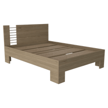 Cama Doble Ennis, Beige, Incluye Tendido de Tablas