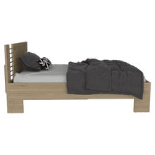 Cama Doble Ennis, Beige, Incluye Tendido de Tablas