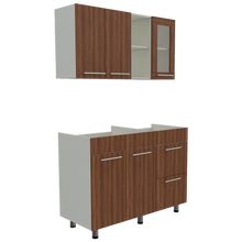 Cocina Integral Walker, Sangría y Blanco, Incluye Mesón Izquierdo