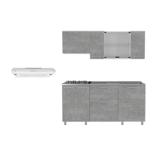 Combo de Cocina Atlati, Incluye Cocina Integral y Campana
