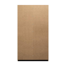 Closet Maya, Wengue, con Dos Puertas Abatibles con Cerradura y Cuatro Entrepaños