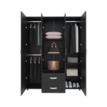 Closet Barin 150, Wengue, con dos cajones organizadores multiusos