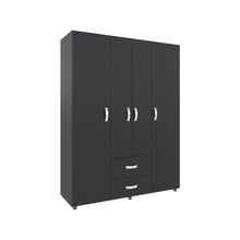 Closet Barin 150, Wengue, con dos cajones organizadores multiusos