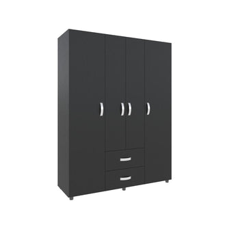 Closet Barin 150, Wengue, con dos cajones organizadores multiusos