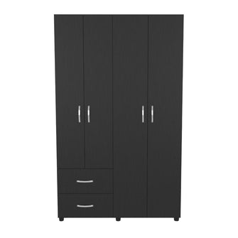 Closet Barin 2, Wengue, con cajones de gran capacidad para su almacenamiento