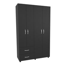 Closet Barin 2, Wengue, con cajones de gran capacidad para su almacenamiento