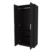 Closet Wend II, Wengue, con dos puertas abatibles y dos entrepaños ZF