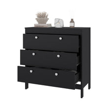 Organizador Newcastle, Wengue, Con tres cajones  ZF