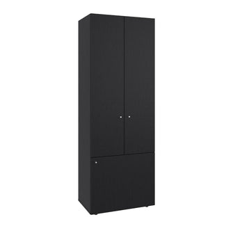 Closet Beico II, Wengue, con tres Puertas Abatibles y tres entrepaños