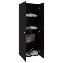 Closet Beico, Wengue, con dos Puertas Abatibles y un Tubo cromado