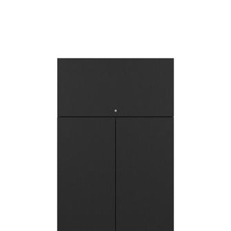 Complemento para Closet Altura, Wengue, para Adicionar altura y compartimiento a tu closet