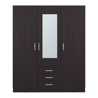Closet Gate, Wengue, con gran pacidad de almacenamiento incluye espejo ZF