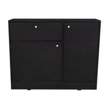 Organizador Praga, Wengue, con deslizadores en U para una facil movilidad