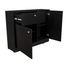 Organizador Praga, Wengue, con deslizadores en U para una facil movilidad