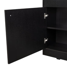 Organizador Praga, Wengue, con deslizadores en U para una facil movilidad