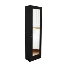 Closet Auxiliar Praga, Wengue, incluye espejo y es de facil instalación