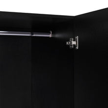 Closet Mintic, Wengue, con amplios espacios para guardar y organizar