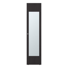 Closet Con Espejo Alma, Kronos Wengue, Una puerta abatible y entrepaños para guardar ropa ZF