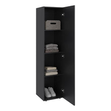 Closet Alma, Wengue, Una puerta abatible y entrepaños para guardar ropa ZF