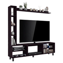 Centro de Entretenimiento Scio, Wengue, con Capacidad para TV hasta de 65" ZF