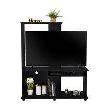 Mesa Para Tv Monet, Wengue, Con Capacidad Para Televisor de 50 Pulgadas
