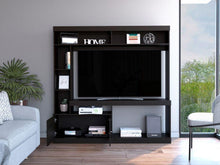 Mesa Para Tv Roy, Wengue, con Espacio Para Televisor de 50 Pulgadas