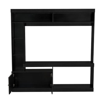 Mesa Para Tv Roy, Wengue, con Espacio Para Televisor de 55 Pulgadas