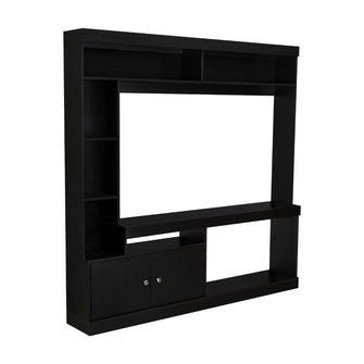 Mesa Para Tv Roy, Wengue, con Espacio Para Televisor de 55 Pulgadas