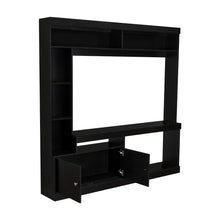 Mesa Para Tv Roy, Wengue, con Espacio Para Televisor de 50 Pulgadas