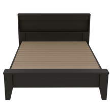 Cama Doble Atriz, Wengue, Incluye Tendido de Tablas